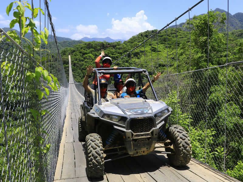 Tour RZR Jorullo Bridge en Puerto Vallarta | Aventura y puente colgante